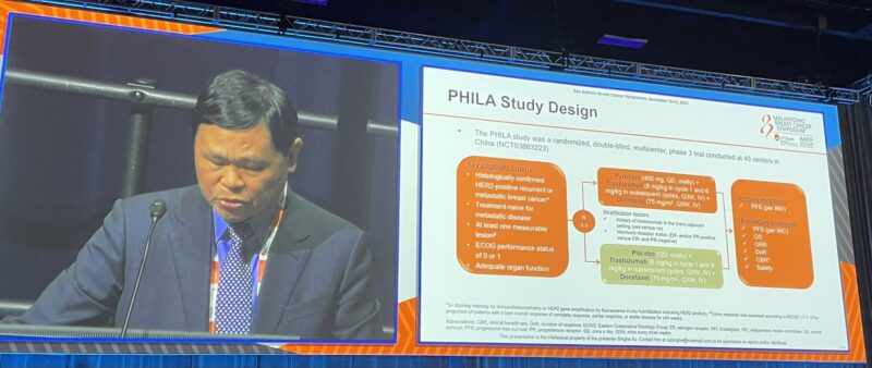 Jame Abraham: Pyrotinib and Herceptin with docetaxel in breast cancer