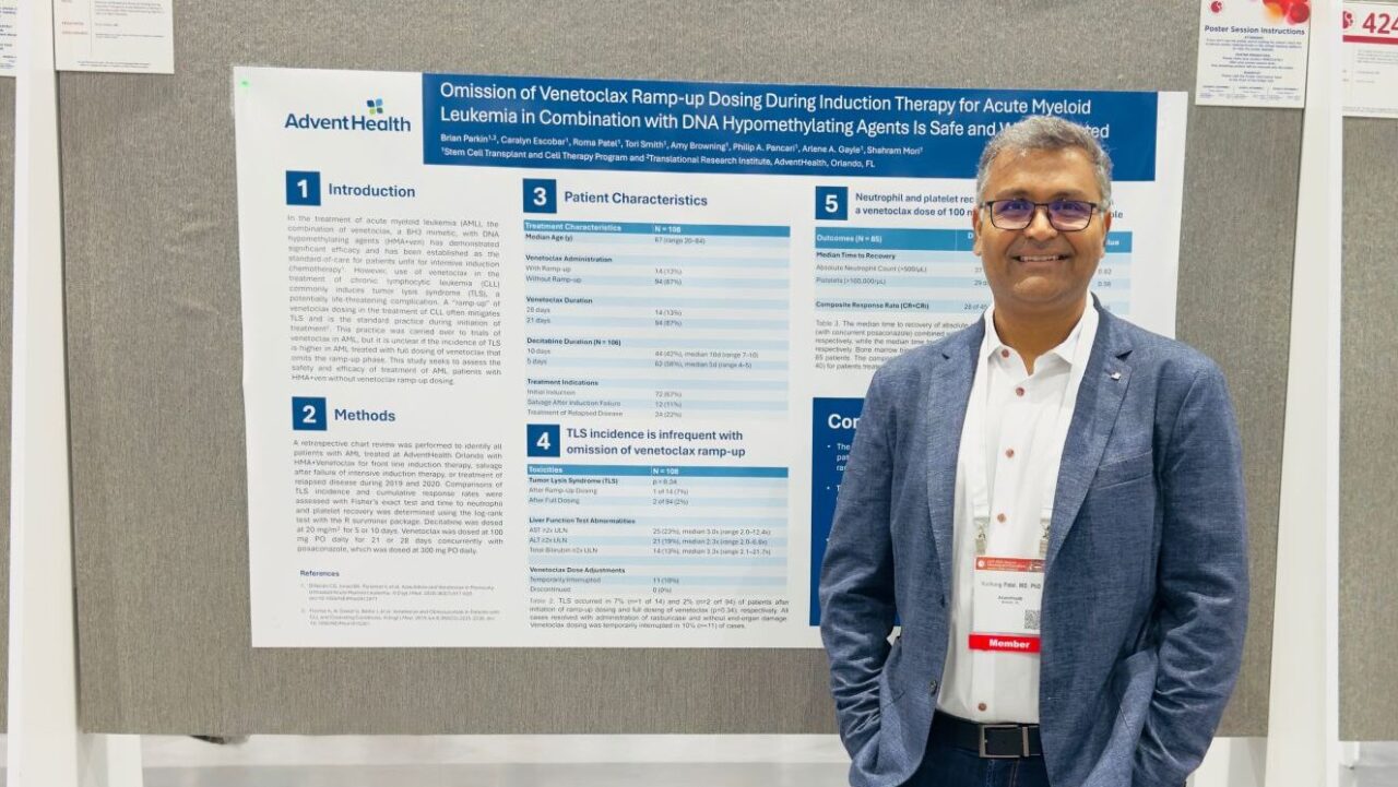 Rushang Patel: Learning about so many new upcoming treatments for the blood cancer patients at ASH24