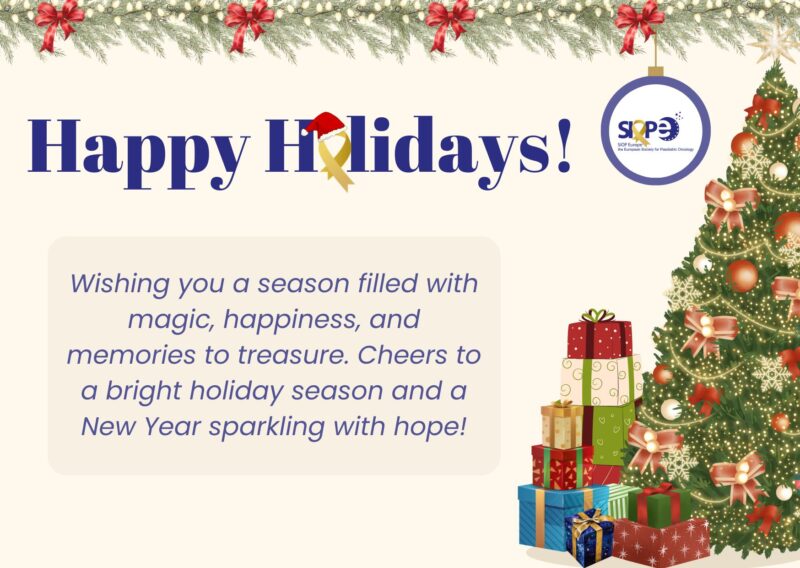 Season's Greetings from SIOP Europe