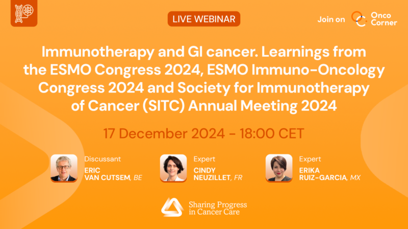 SPCC - Understanding the evolving role of immuno-oncology in GI cancers