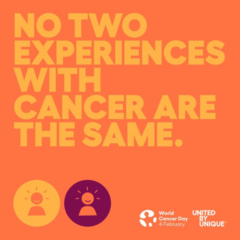 UICC - No 2 experiences with cancer are the same