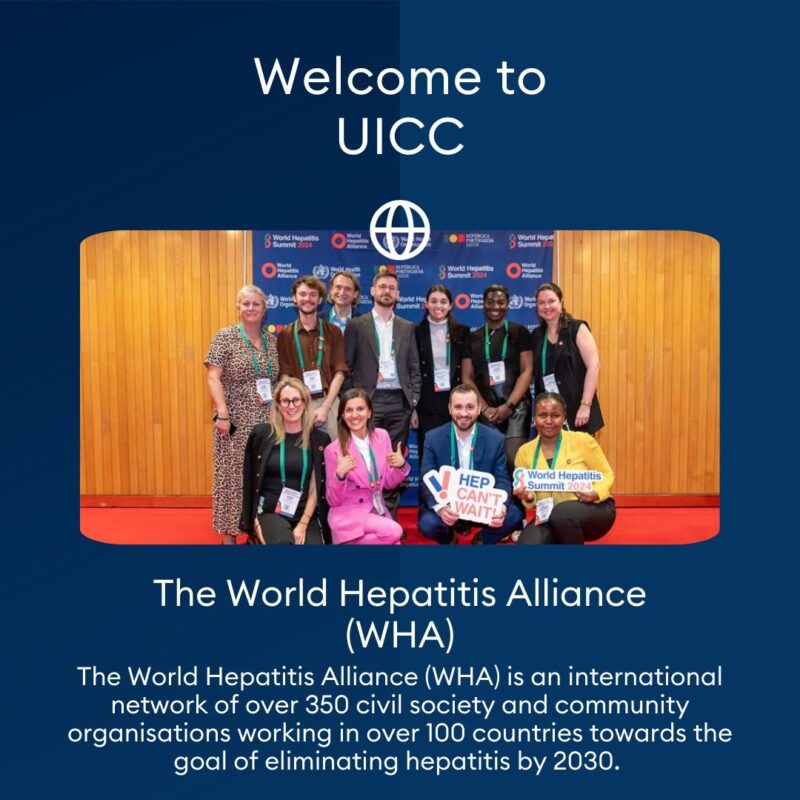 UICC - Welcoming the newest member, The World Hepatitis Alliance