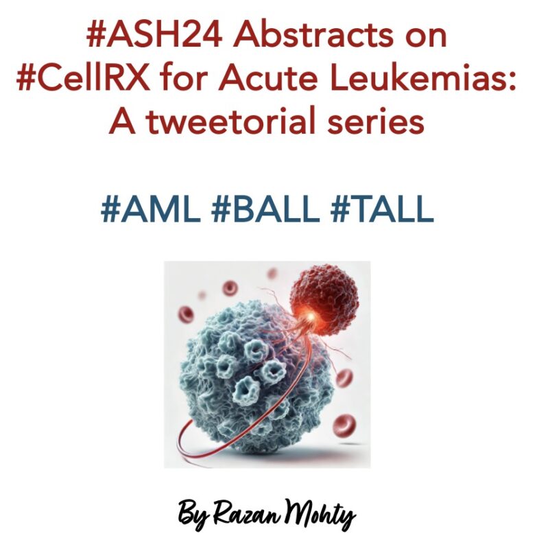 Razan Mohty: Cellular therapies for acute leukemia - A Deep Dive from ASH24