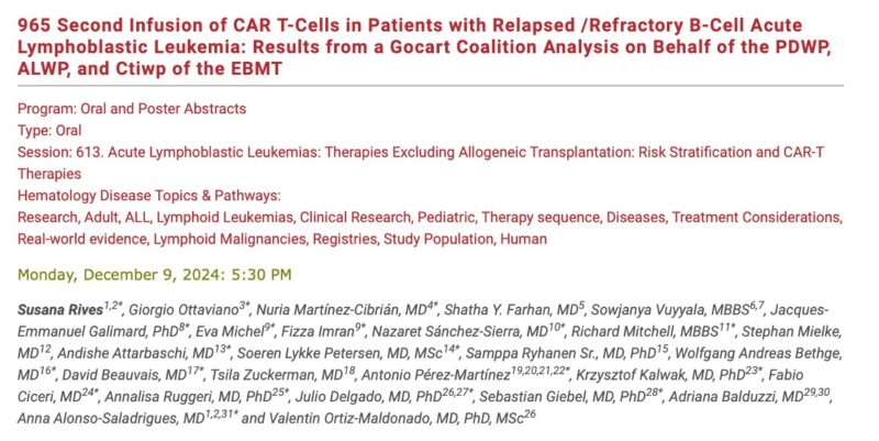 Razan Mohty: Cellular therapies for acute leukemia - A Deep Dive from ASH24