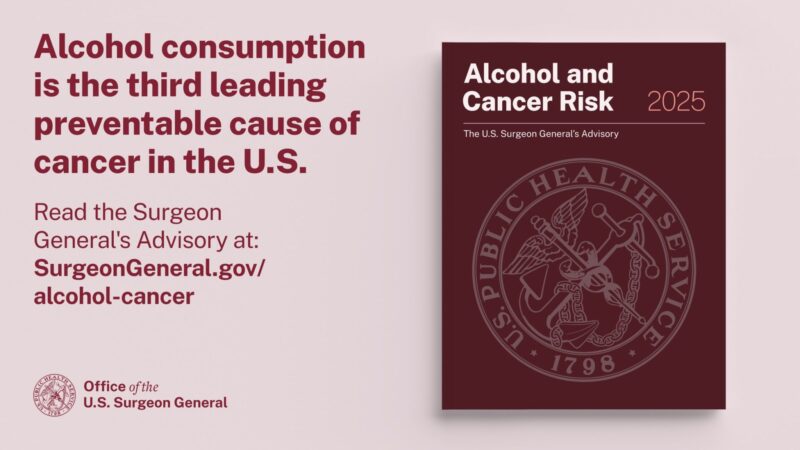 Monica Bertagnolli: Surgeon General’s Advisory on the link between alcohol consumption and increased cancer risk