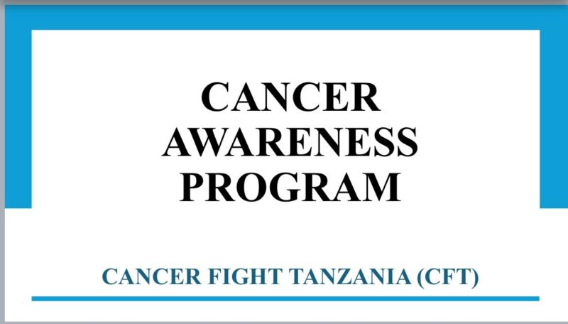 Shaban Juma: Ambassador Training Program at Cancer Fight Tanzania