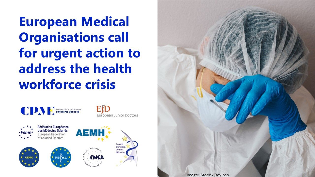 European Medical Organisations Unite Against Health Workforce Crisis