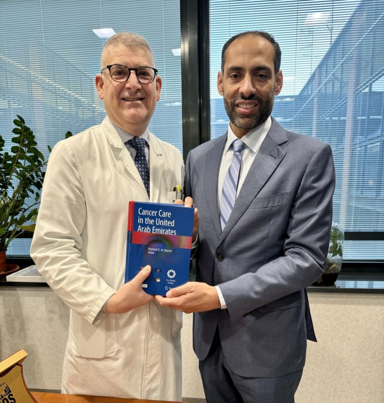 Humaid Al-Shamsi: Two inspiring days with Giuseppe Curigliano at the European Institute of Oncology