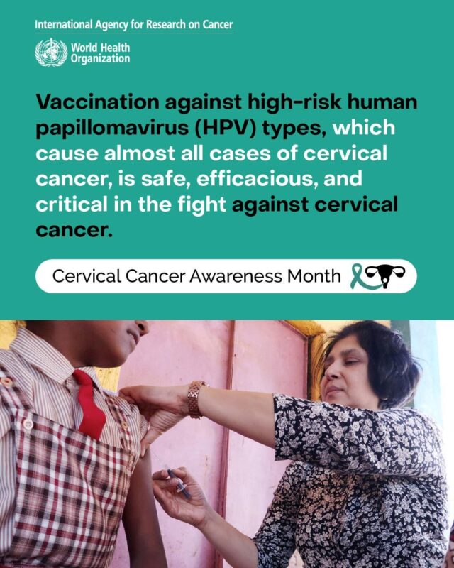 Cervical Cancer Awareness Month - International Agency for Research on Cancer