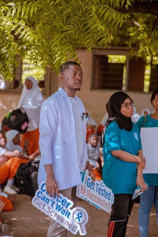 Educating students about the importance of HPV and HBV vaccinations in preventing Cervical Cancer - Cancer Fight Tanzania