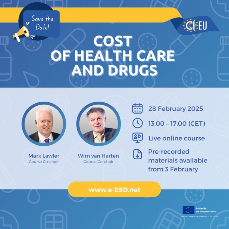 European School of Oncology - Attend the Fourth Online Course of the CCI4EU series on 28 February 2025