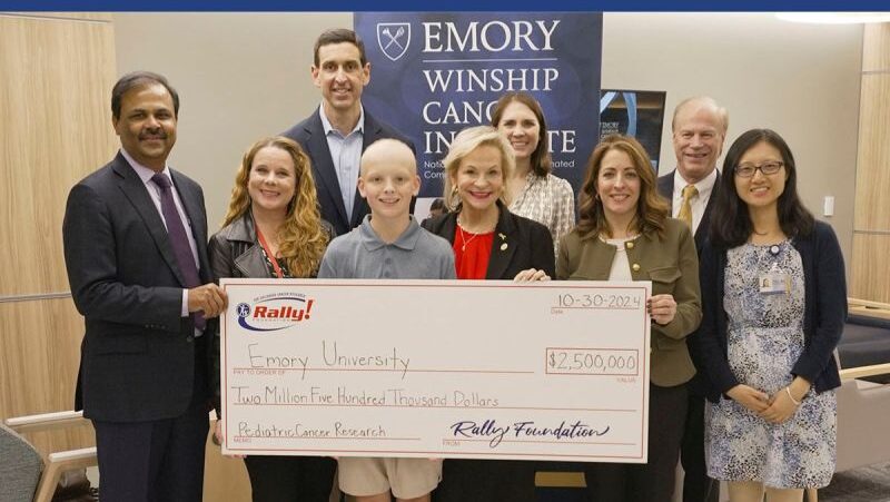 Dean Crowe: More than $2.5M to amazing pediatric cancer research at Emory University