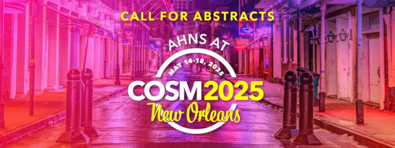 Kyaw Thein: Our abstract got accepted for poster presentation at American Head and Neck Society COSM Annual Meeting