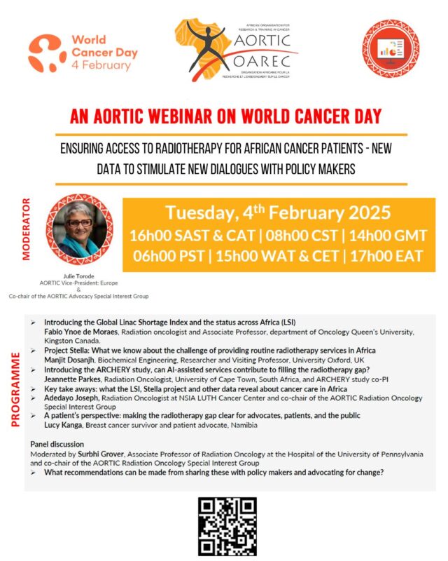 Ensuring Access to Radiotherapy in Africa - AORTIC Africa