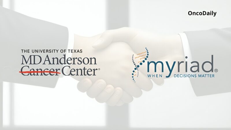 The University of Texas MD Anderson Cancer Center and Myriad Genetics have announced a five-year strategic alliance