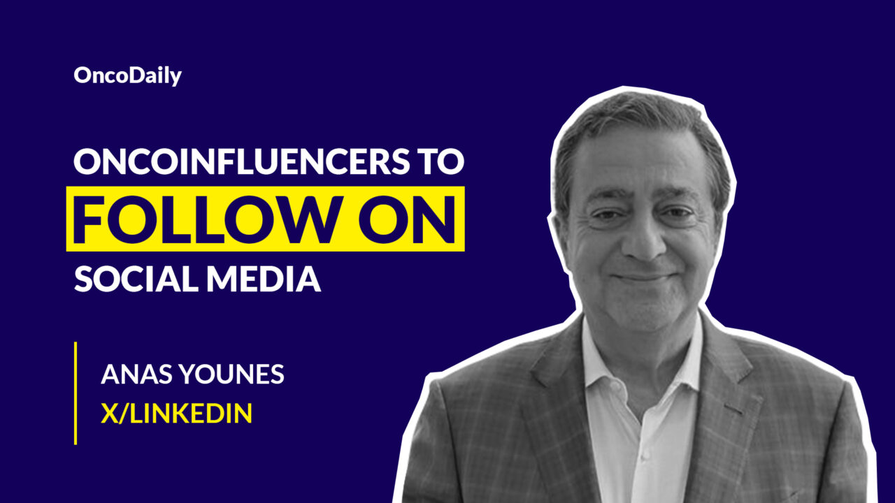 OncoInfluencers to Follow on Social Media: Anas Younes