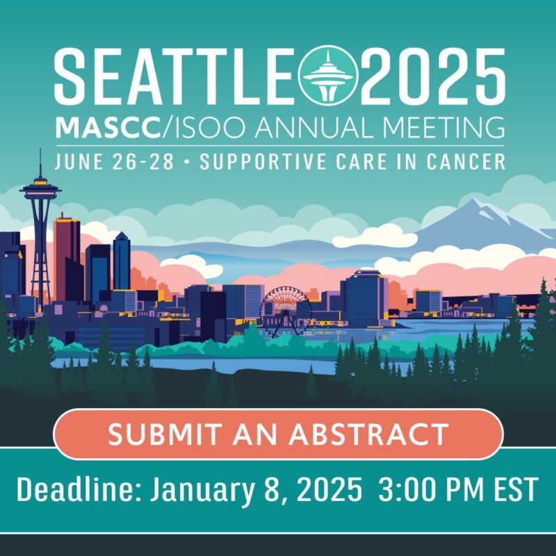 Less than one week left to submit an abstract for MASCC25