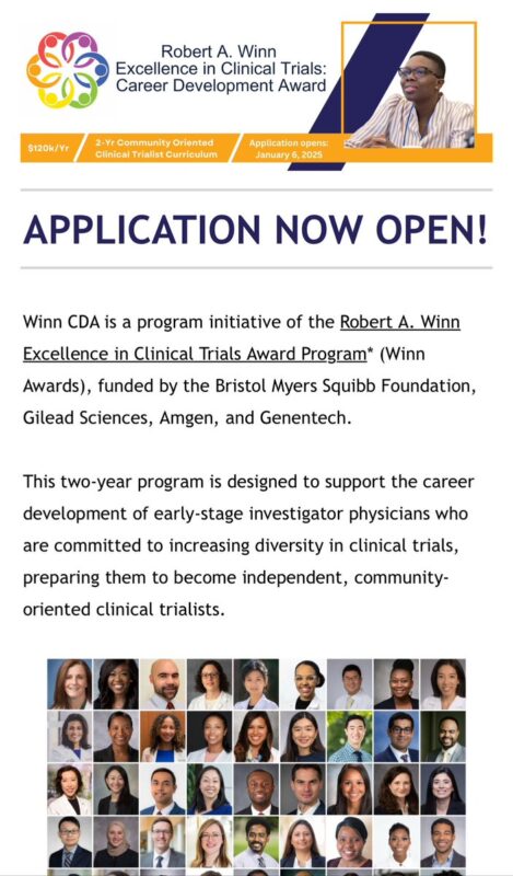 The Winn Awards applications are open for 2025