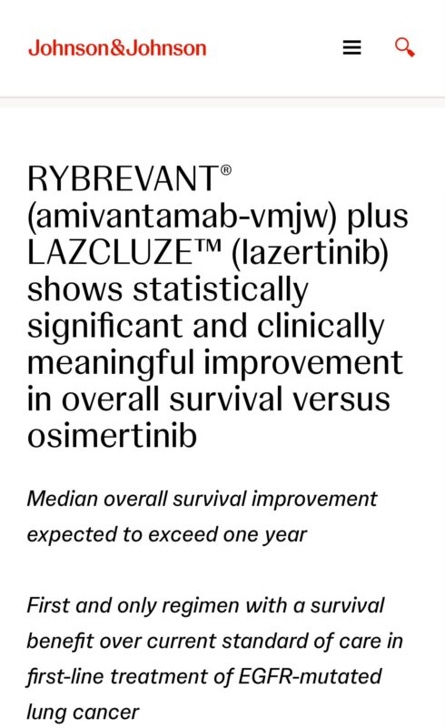 Aakash Desai: Rybrevant + Lazcluze to show clinically meaningful improvement in OS vs osimertinib