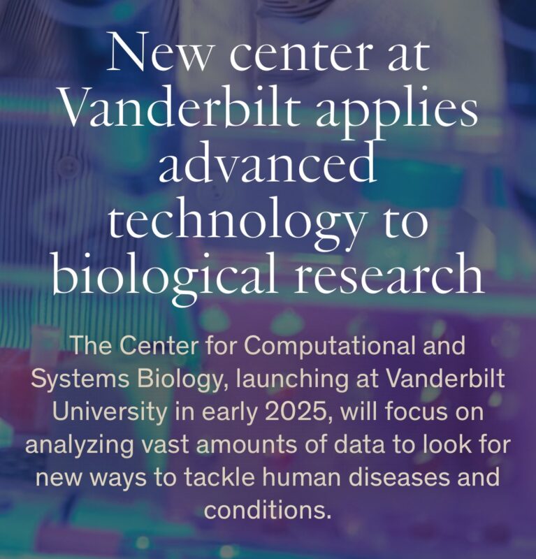 Ken Lau was named director of Vanderbilt’s new center for Computational Systems Biology - Vanderbilt-Ingram Cancer Center