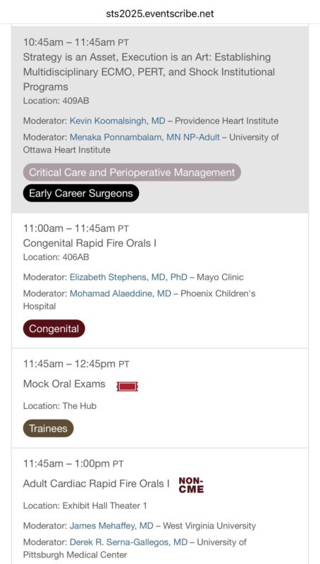 Narjust Florez: Making the best of the experience of infiltrating my surgical colleagues at The Society of Thoracic Surgeons