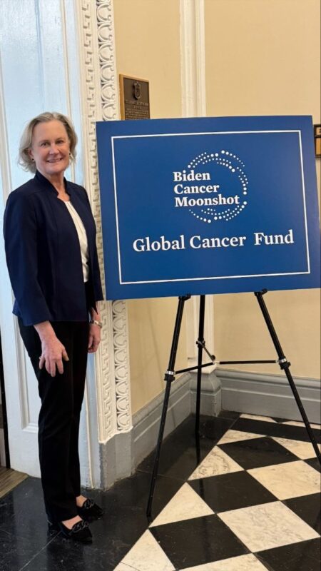 Discussion on advancing the Global Cancer Fund at The White House - ASCO