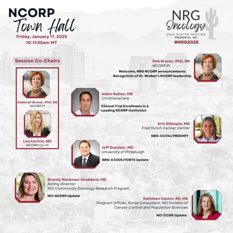 Updates about NRG's NCORP Program - NRG Oncology