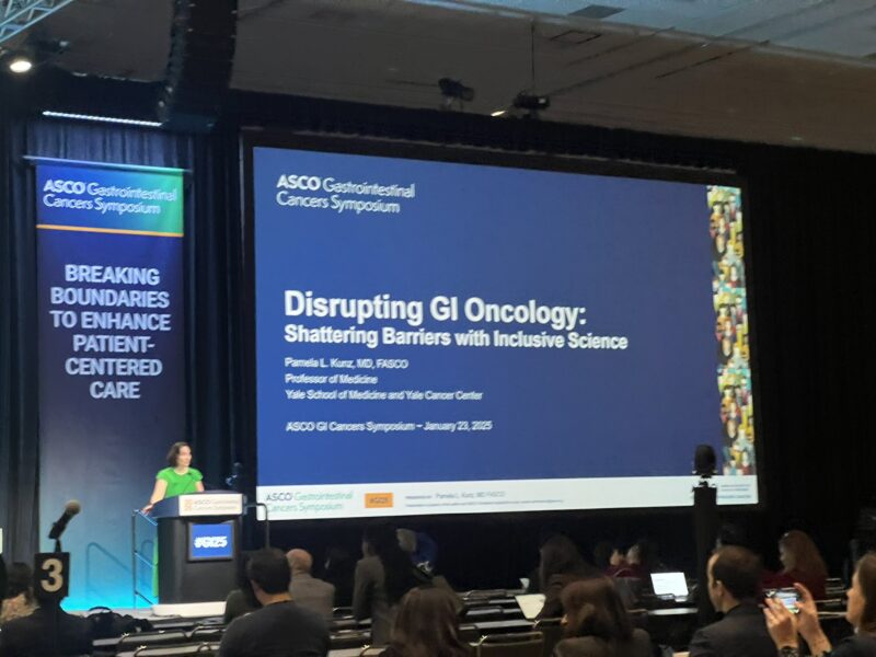 Flavio G Rocha: Eye opening keynote lecture at ASCO GI25 by Pamela Kunz