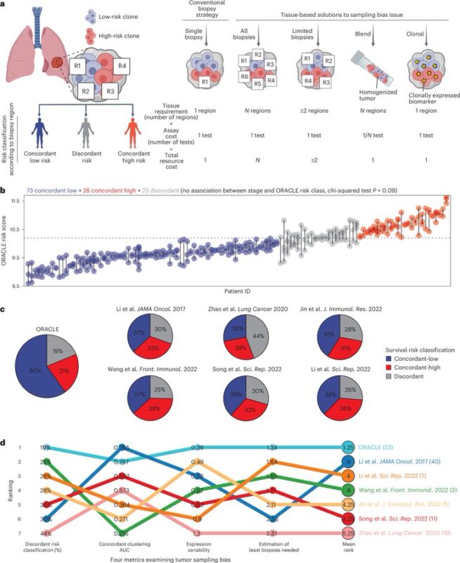 ORACLE: A clonal-expression biomarker predicts stage I NSCLC outcome ⁦