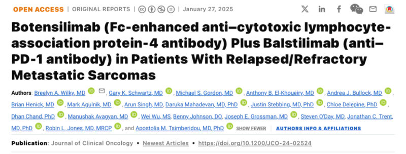 Breelyn Wilky: Promising outcomes for immune cold sarcomas with BOT/BAL