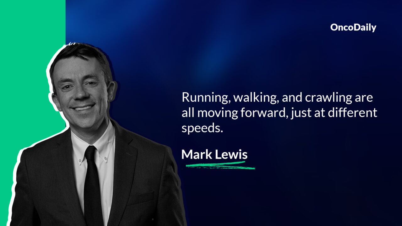 Mark Lewis: Running, walking, and crawling are all moving forward, just at different speeds