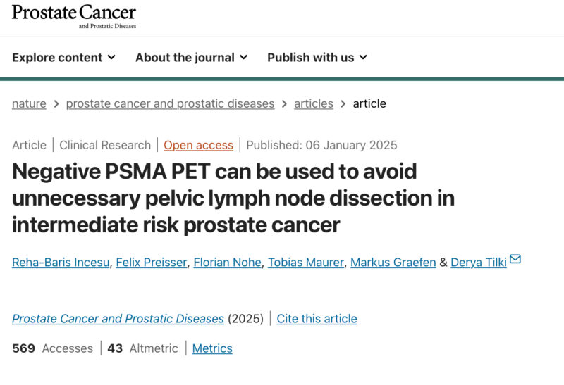 Gustavo Viani: Can PLND Be Avoided in Prostate Cancer?