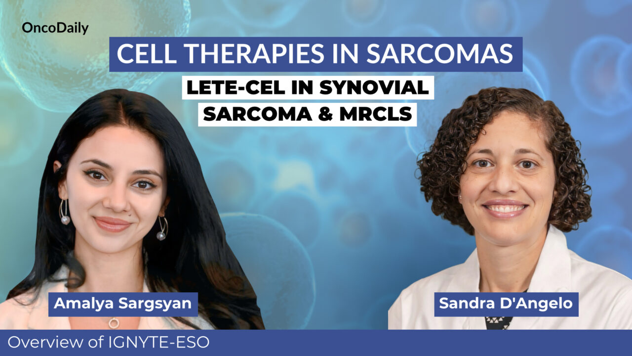 Cell Therapies in Sarcomas: Lete-cel in Synovial Sarcoma and MRCLs