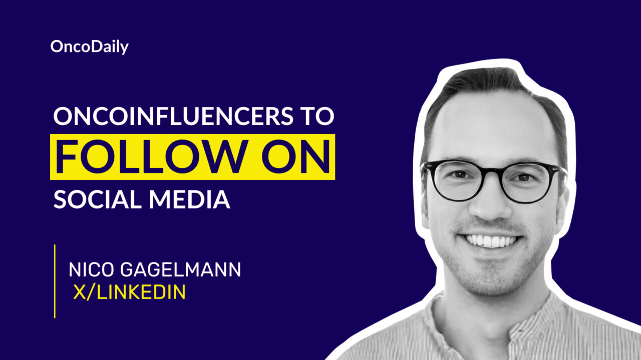 OncoInfluencers to Follow on Social Media: Nico Gagelmann