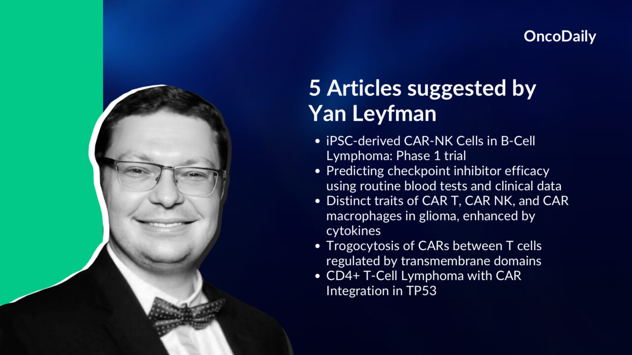 5 Articles suggested by Yan Leyfman