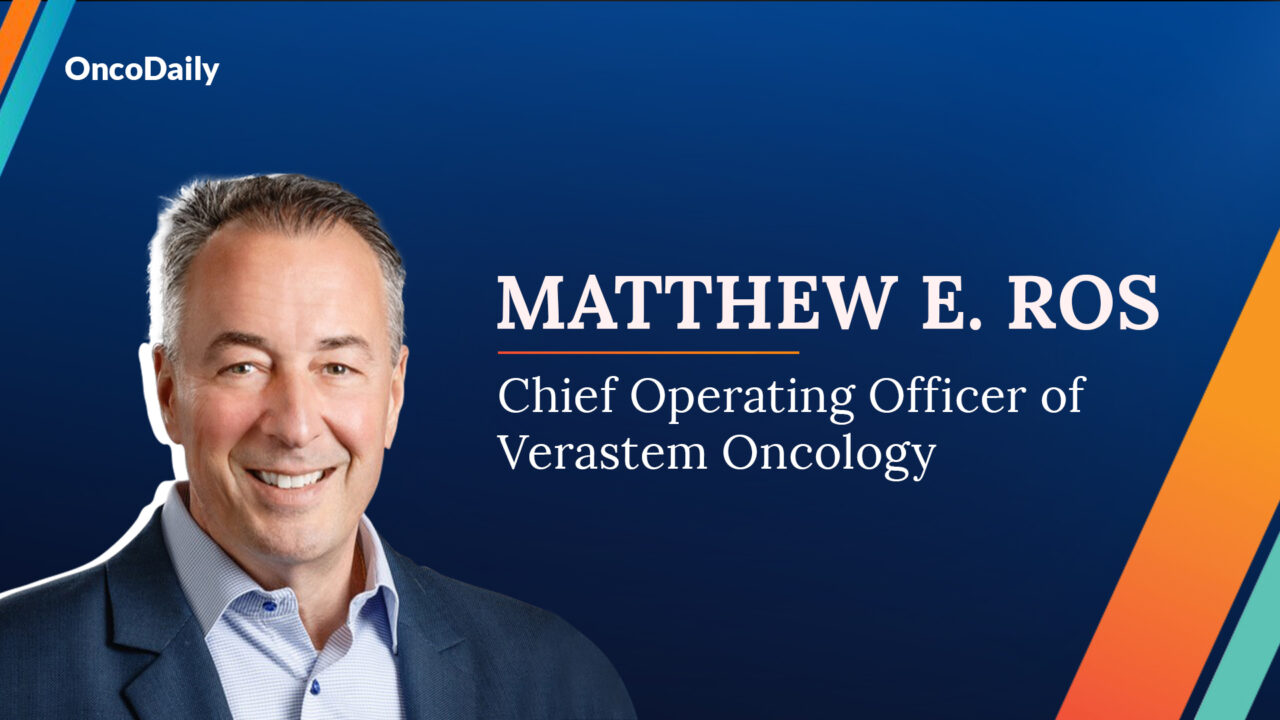 Matthew E. Ros Was Appointed Chief Operating Officer at Verastem Oncology