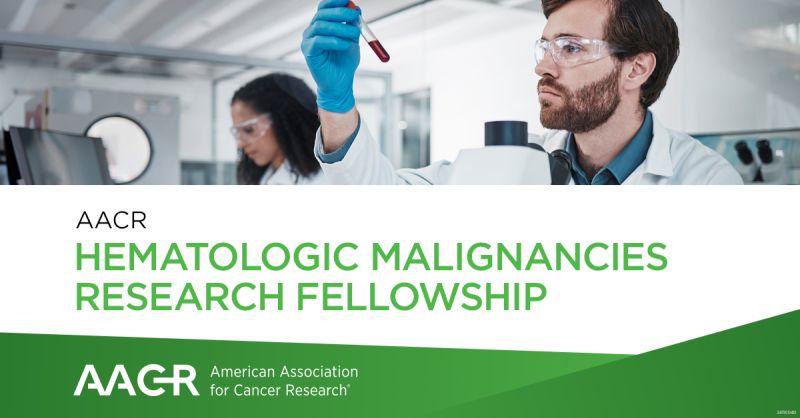 The AACR Hematologic Malignancies Research Fellowship