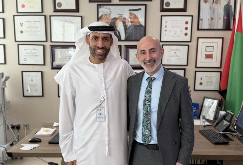 Humaid Al-Shamsi: Delighted to welcome Saladin Sawan to Burjeel Cancer Institute