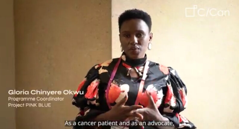 Gloria Chinyere Okwu shared her perspective as a breast cancer survivor and advocate - City Cancer Challenge