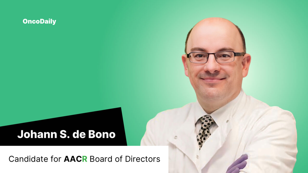 Johann S. de Bono – Candidate for Board of Directors of AACR