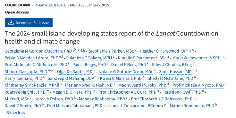 Zoë Mullan: Happy New Year from the Lancet Global Health team