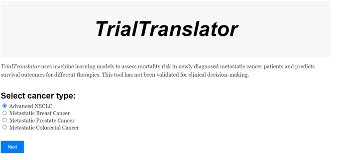 Ravi Parikh: TrialTranslator – a machine learning framework for individualized cancer trial emulation