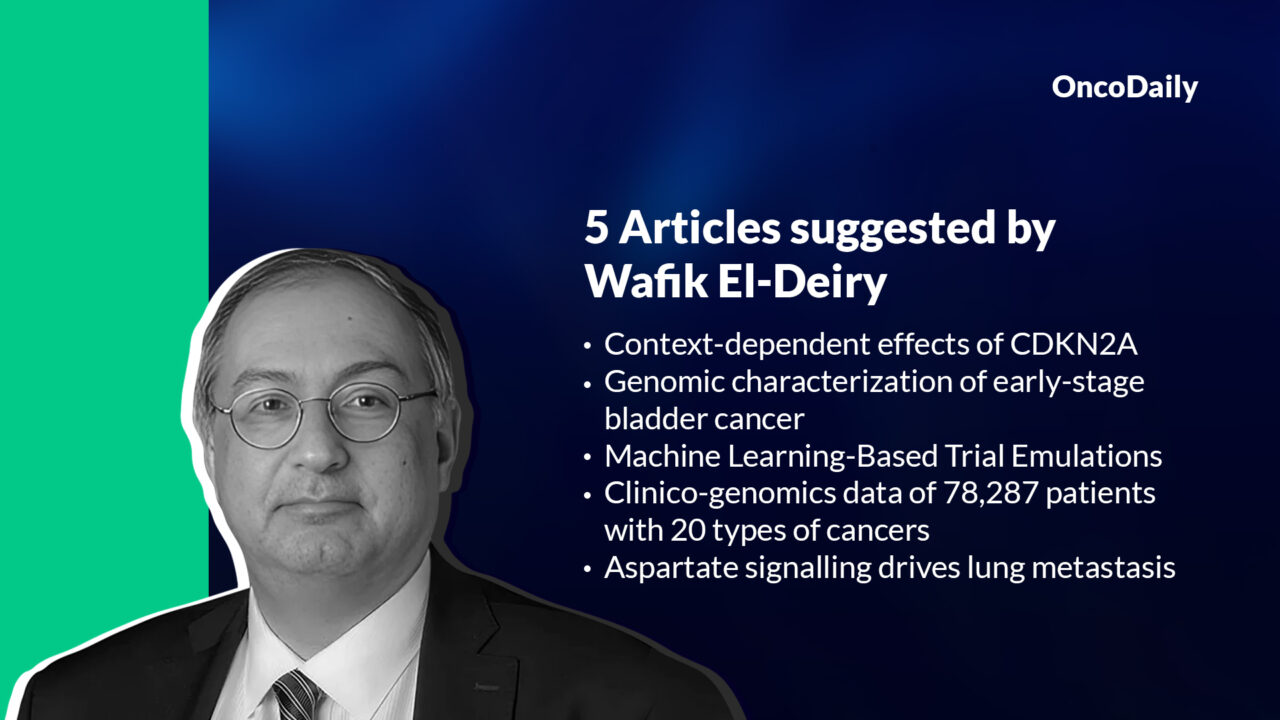 5 articles suggested by Wafik El-Deiry