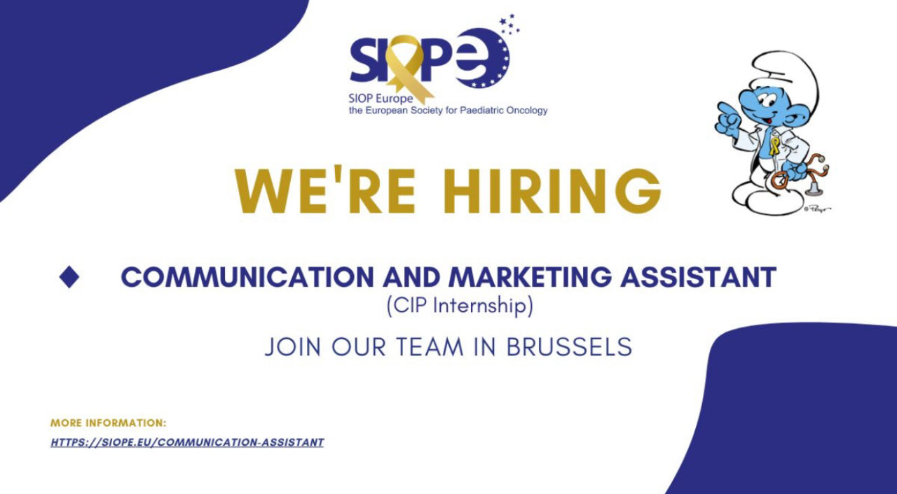 The SIOP Europe is hiring a Communication and Marketing Assistant