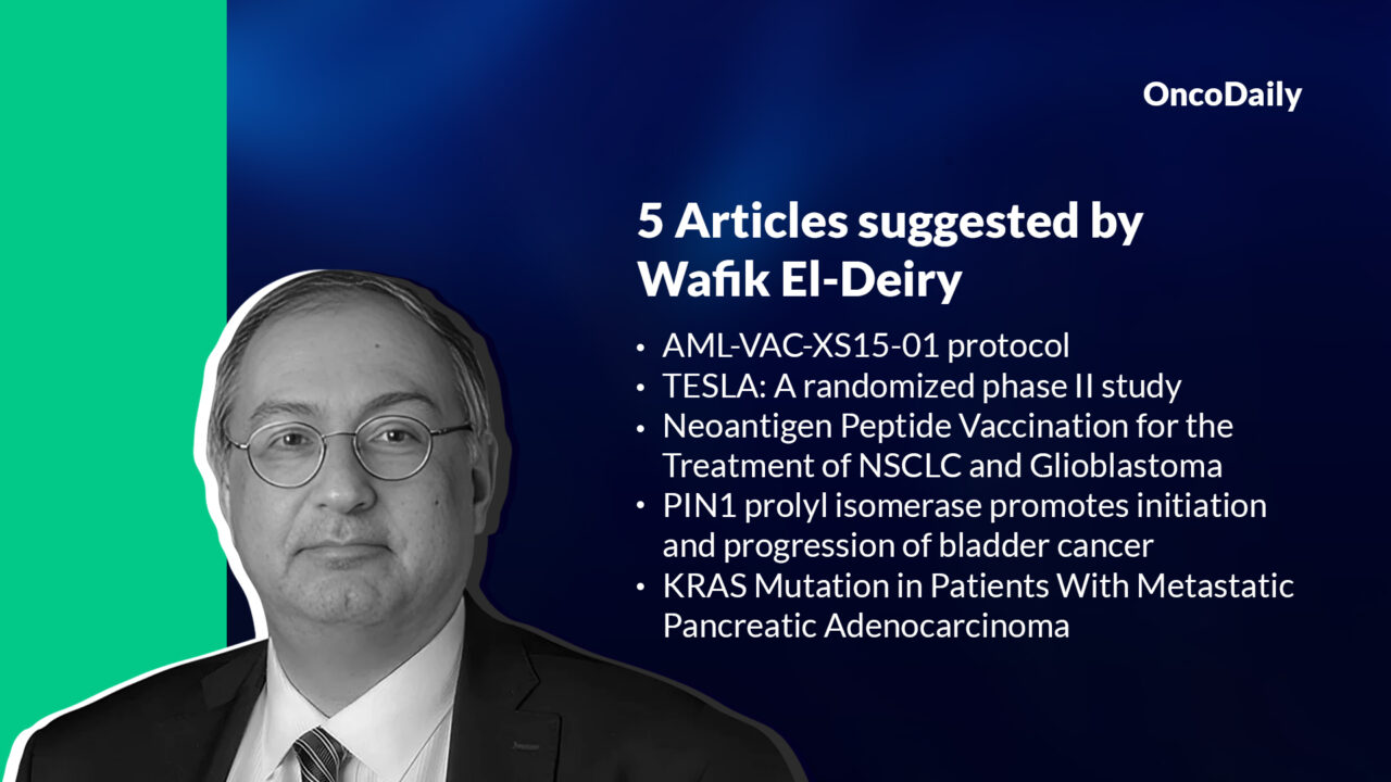 5 Articles suggested by Wafik El-Deiry