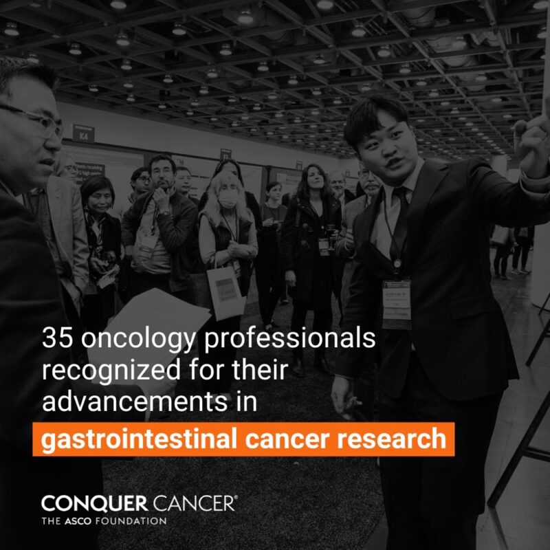 Conquer Cancer has announced the recipients of the 2025 ASCO GI Symposium Merit Awards