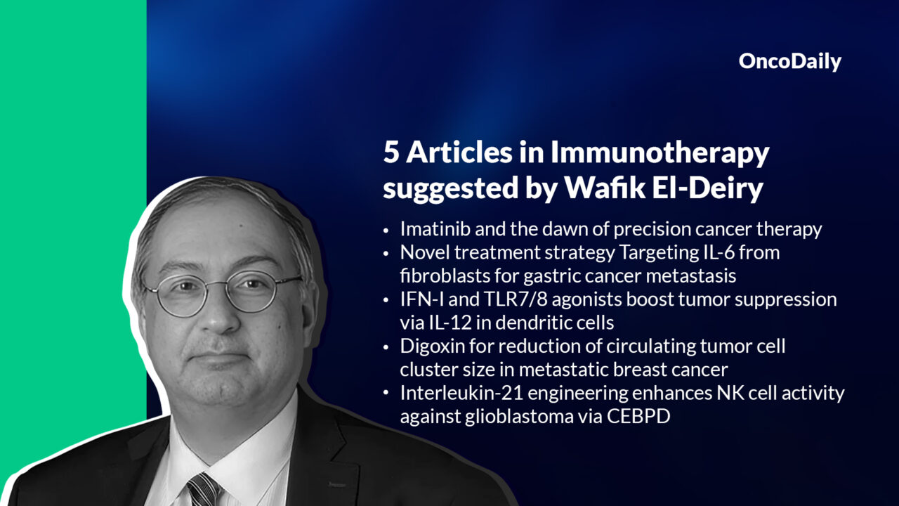 5 Articles in Immunotherapy suggested by Wafik El-Deiry