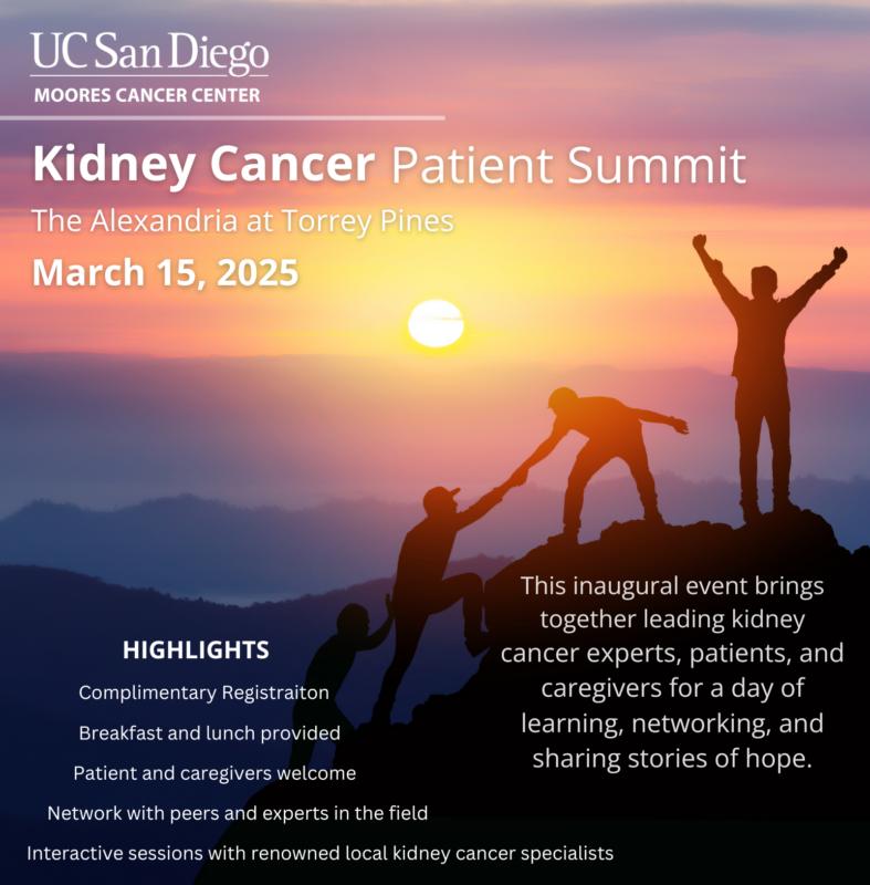 UC San Diego Kidney Cancer Patient Summit 2025