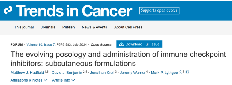 Mark Lythgoe: FDA Approves Subcutaneous Nivolumab and Atezolizumab - Boosting Immunotherapy Access