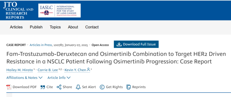 5 papers about Lung Cancer suggested by Stephen Liu